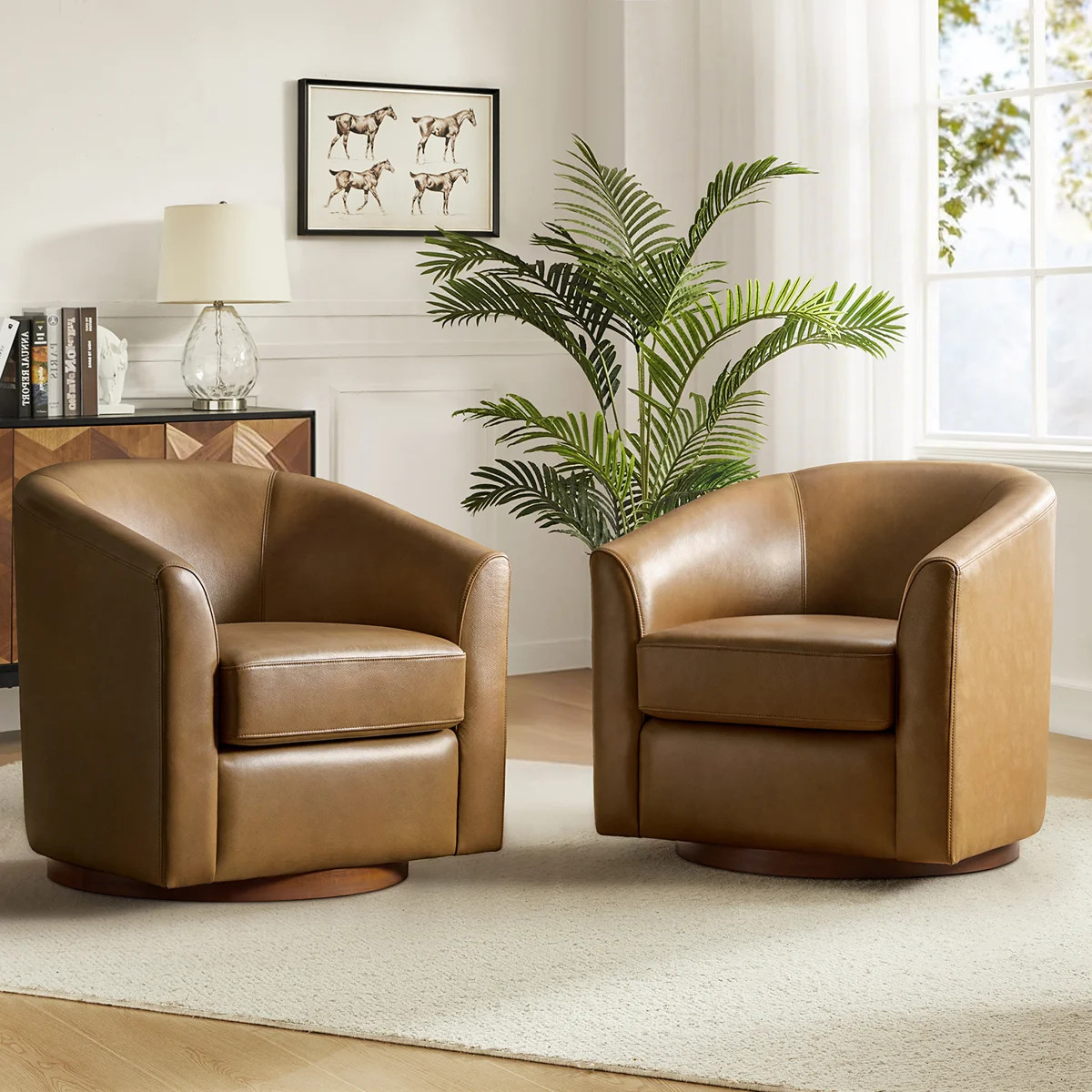 Wayfair’s Labor Day sale is making me want to redo my whole living room 😍 These swivel chairs are up to 70% off and there are SO many cute styles right now. Think cozy boucle, warm neutrals, oversized seats, and elevated silhouettes that are perfect for fall. 🍂🤎 #Wayfair #WayfairFinds #LaborDaySale #SwivelChair #AccentChair #FallLivingRoom #LivingRoomRefresh #FurnitureDeals #CozyHome #HomeDecorFinds #LTKHome #FallHome 

 #LTKSeasonal #LTKHome #LTKSaleAlert