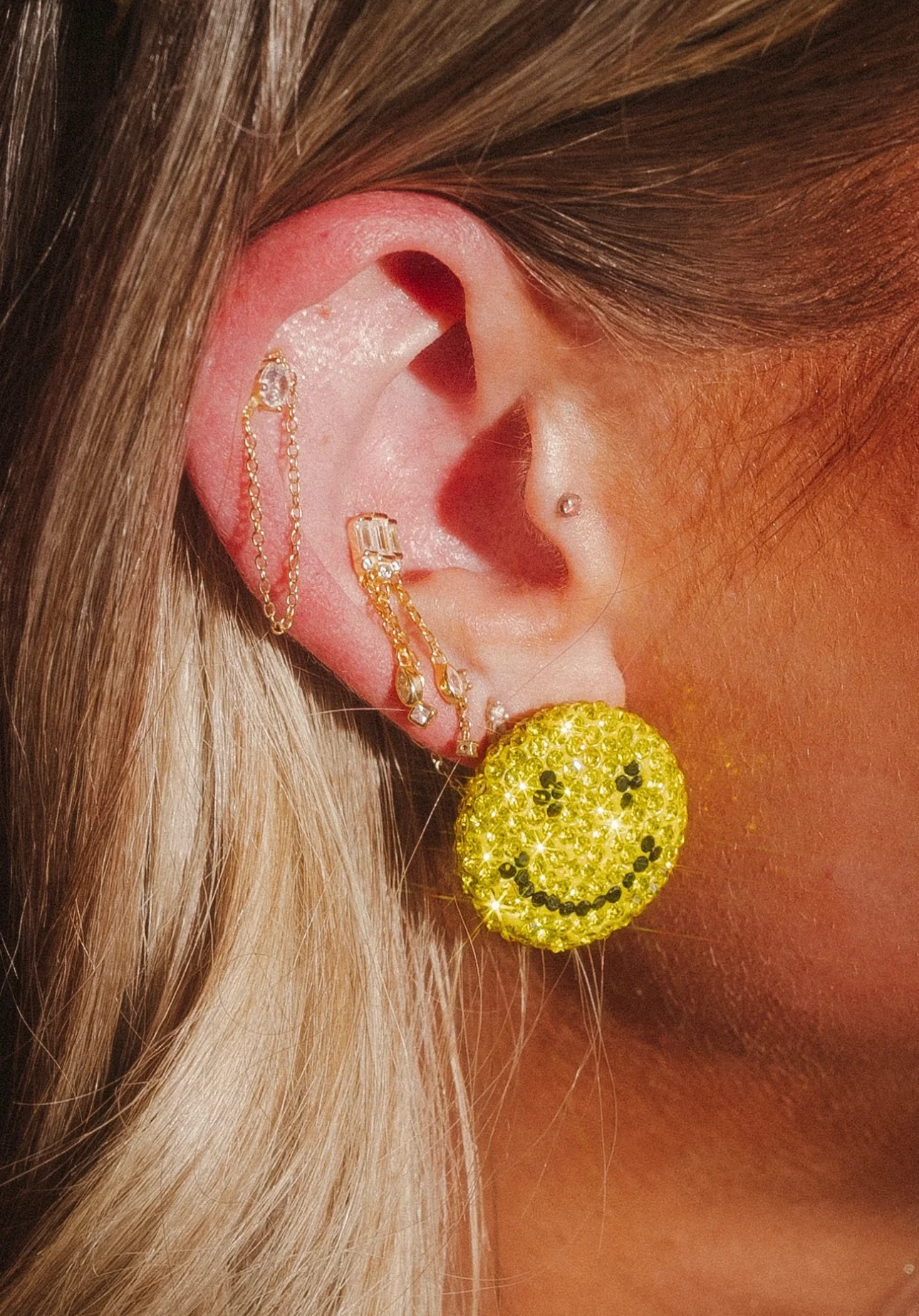 SMILEY STUDS | Feed Me Gems