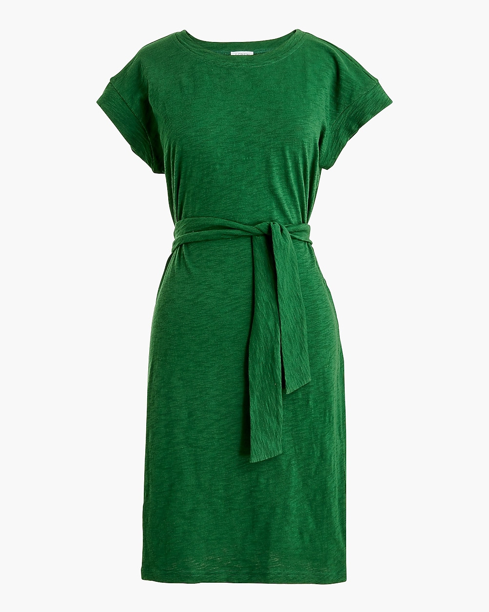 Short-sleeve tie-waist T-shirt dress | J.Crew Factory