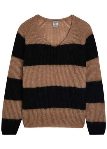 Ricetta striped open-knit jumper | Harvey Nichols