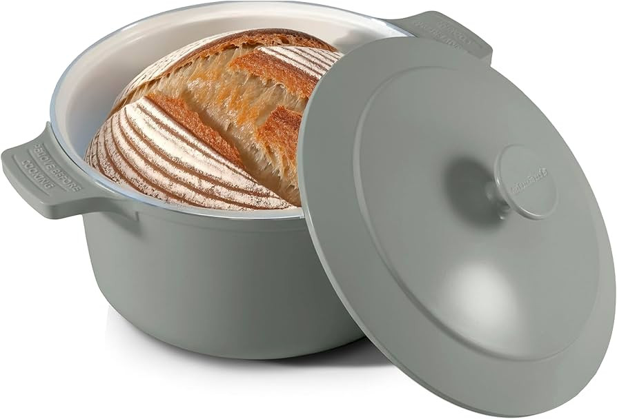 Gotham Steel 5 Qt Dutch Oven Pot with Lid, Nonstick Ceramic Dutch Oven Stock Pot Perfect Bread Ba... | Amazon (US)