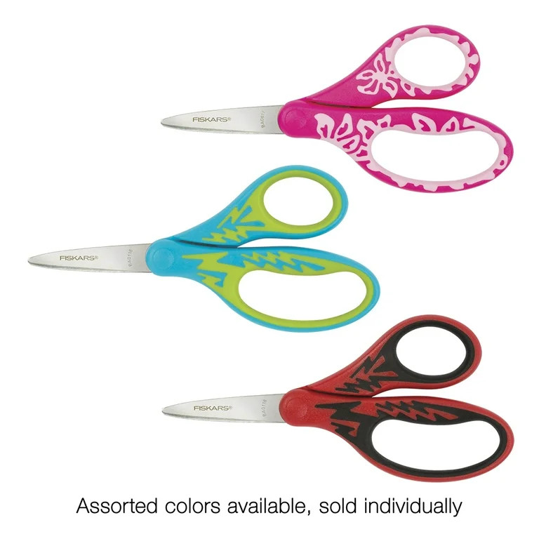 Fiskars 5 in Pointed Left Handed Scissor - Walmart.com | Walmart (US)