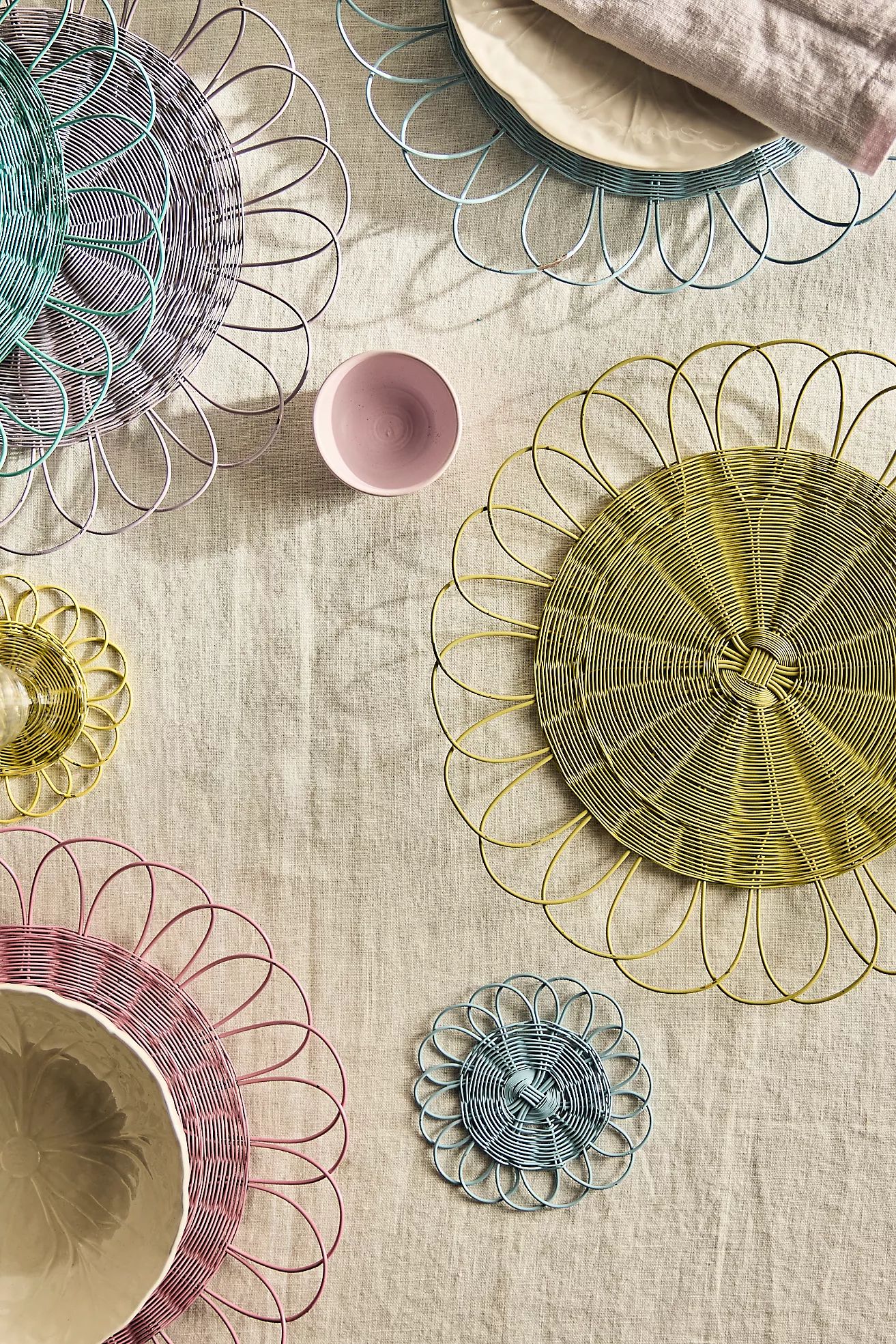 Scalloped Wire Charger | Anthropologie (US)