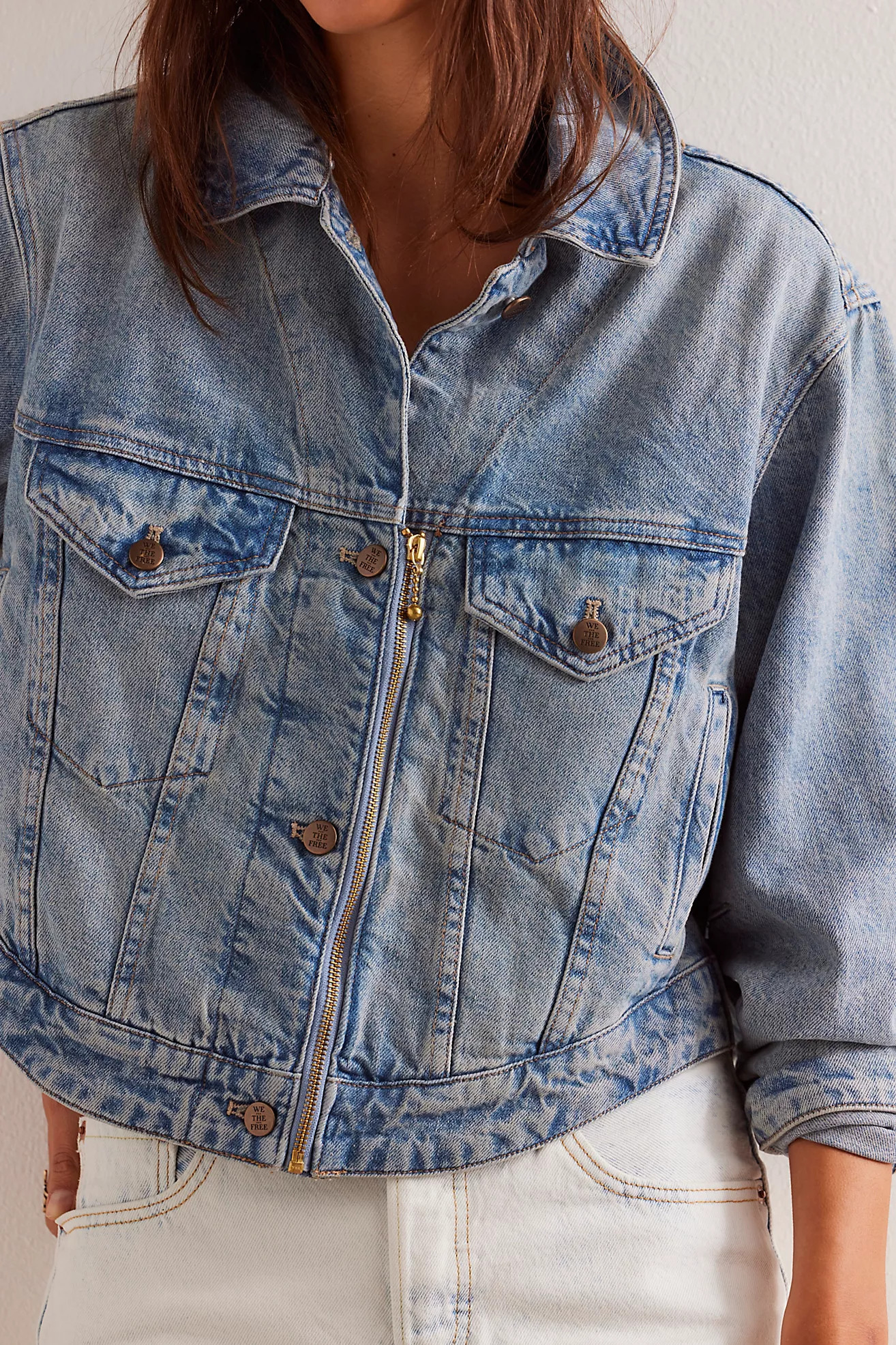 We The Free Cherrie Denim Jacket | Free People (Global - UK&FR Excluded)