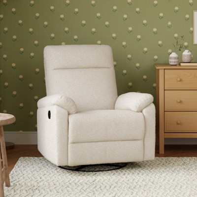 daVinci Suzy Recliner and Swivel Glider - Cozy Cream Boucle | Target