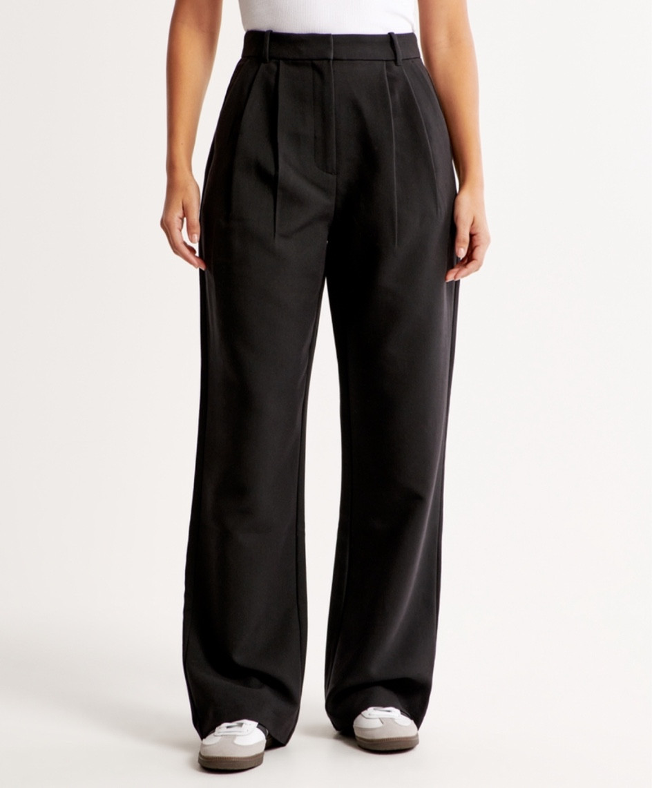 Curve Love A&F Sloane Tailored Pant curated on LTK