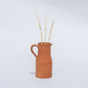 Handmade Moroccan Terracotta Pitcher | West Elm (US)