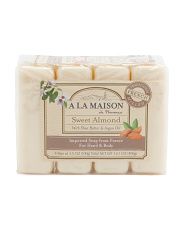 Made In France Sweet Almond Bar Soap Value Pack | TJ Maxx