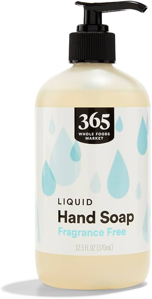 365 by Whole Foods Market, Liquid Hand Soap, Fragrance Free, 12.5 Fl Oz | Amazon (US)