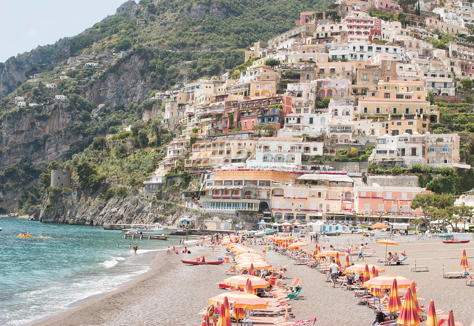 Best Seller, Italy Photography, Summer in Positano, Amalfi Coast Italy, beach photography, Posita... | Etsy (US)