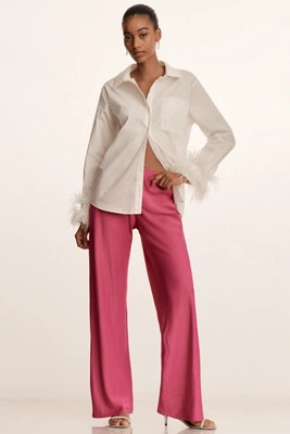 The Tilda Pull-On Wide-Leg Pants | Anthropologie (US)
