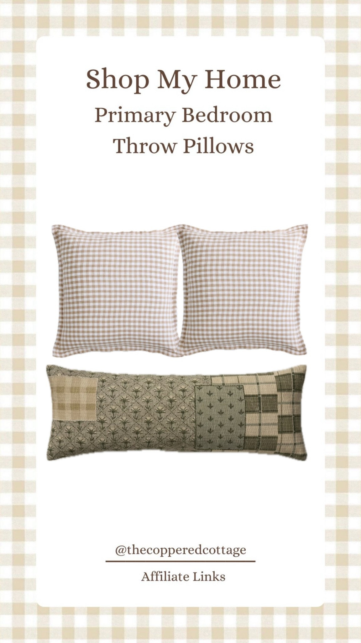 Throw pillows
Throw pillows/etsy/target/amazon/home decor/bedding/spring/cottage/farmhouse/gingham

#LTKdayinmylife #LTKHome #LTKSeasonal