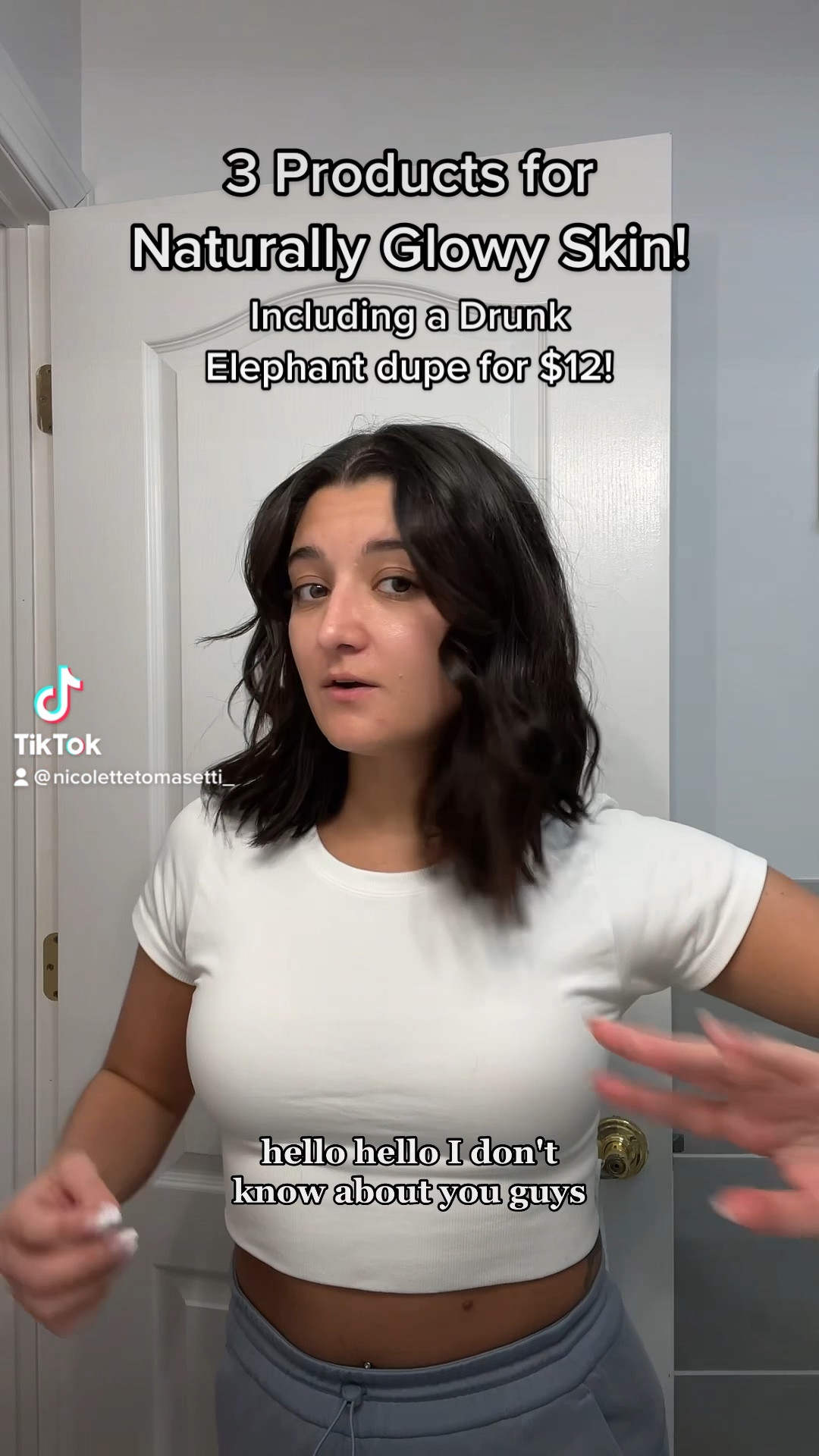 3 products to achieve the GLOWIEST SKIN! plus a drunk elephant drops dupe for under $15! Full video on my TikTok! #drunkelephantdupe #lorealglotion #sundayriley #summerfridays #glowscreen #naturalglowingskin 

#LTKbeauty #LTKunder100