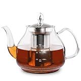 Amazon.com: COSORI Glass Teapot Stovetop Safe Gooseneck Kettle with Removable Stainless Steel Inf... | Amazon (US)