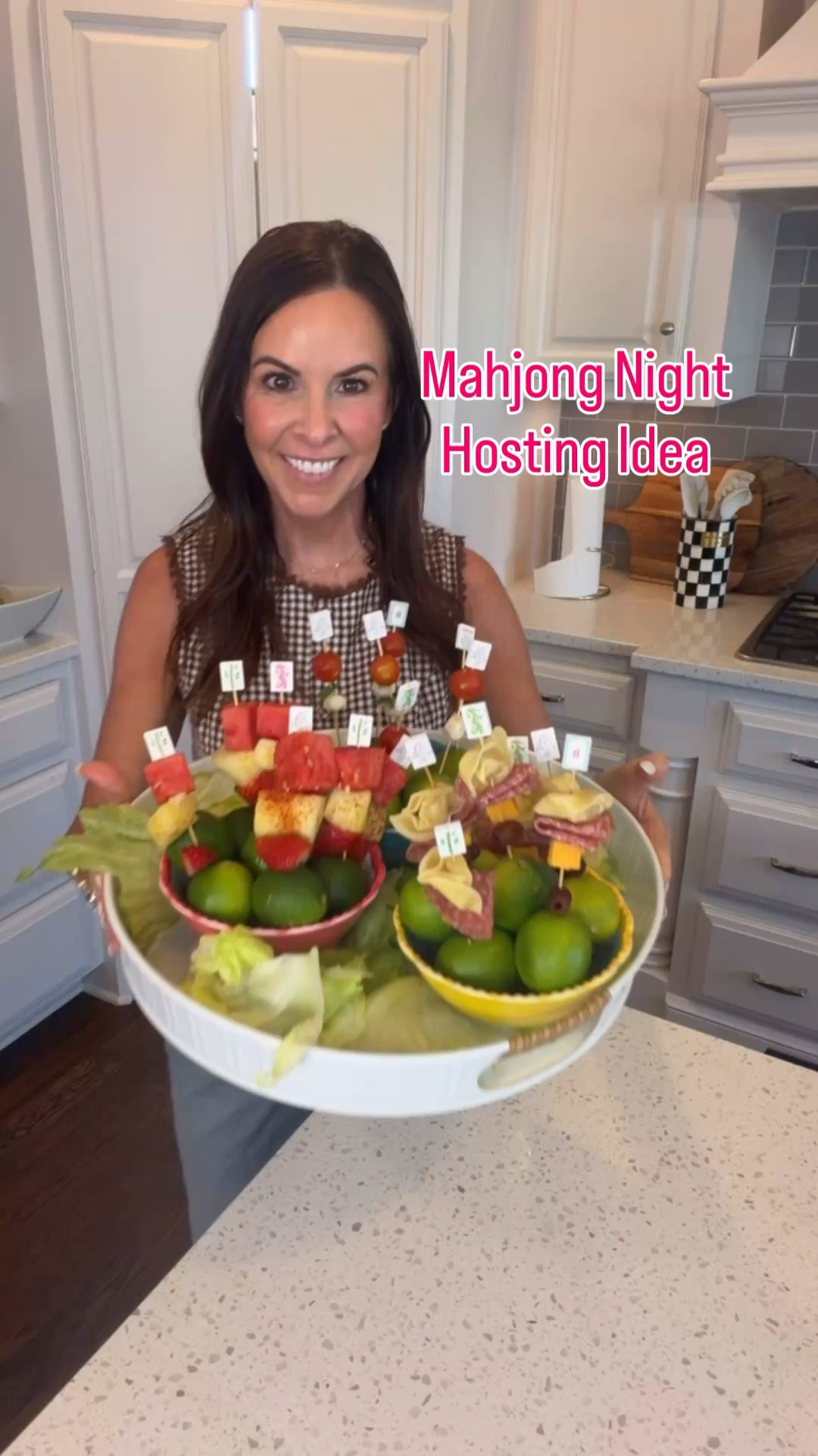 Mahjong night but make it cute ♠️🍋✨

The easiest little hosting trick… fill bowls with limes and add themed skewers for the cutest appetizer setup. These mahjong skewers are from Amazon and can be used in so many fun ways for hosting, cocktails, desserts & more.

Simple girls’ night apps, a few cocktails, and lots of mahj 💚

#LTKootd #LTKmomlife #LTKSaleAlert