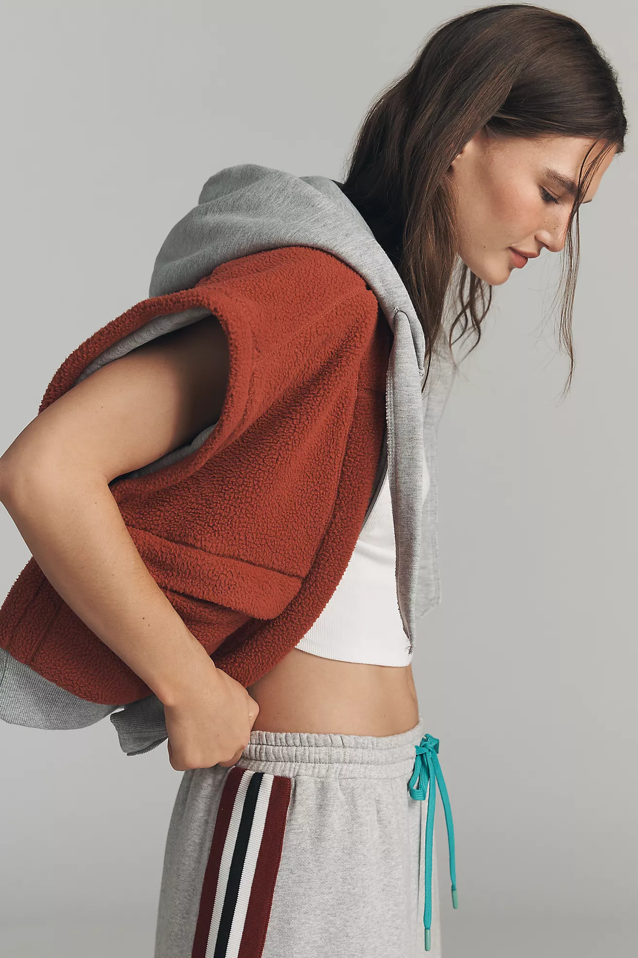 Daily Practice Snowed In Fleece Vest | Anthropologie (US)