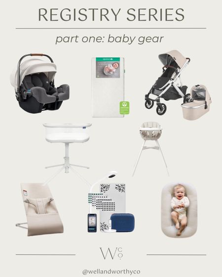 Excited to start my registry series! First up: baby gear must haves 
These are my picks from my personal registry that I am looking forward to using! 

#LTKbump #LTKbaby #LTKtravel