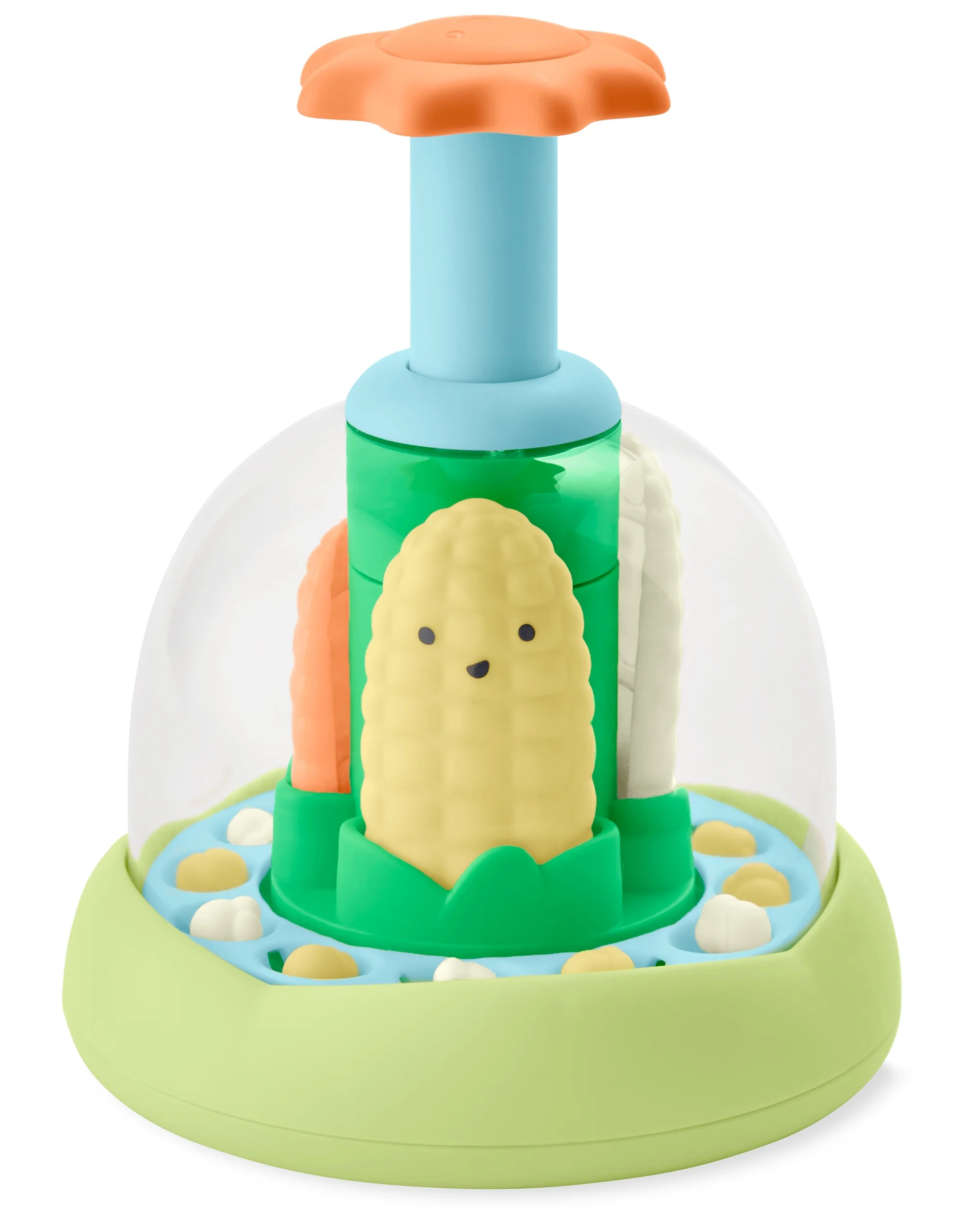 Skip Hop Farmstand Push & Spin Baby Toy, Corn | Walmart (US)
