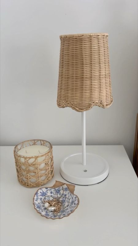 Grandmillennial approved 🙌 These cordless wicker table lamps are a new fave addition to my very coastal granddaughter space! On sale for $56 each right now! They have 3 light settings, are rechargeable, and can be moved around with ease. So perfect for a table setting, countertop, bookshelf, mantel, and more. Can’t wait to use these for outdoor dining during warm New England summer evenings 🌅

#newenglandsummer #newenglandinteriors #serenaandlilystyle #belk #grandmillennial #coastalgranddaughter #coastalgranddaughteraesthetic #coastalgrandmillennial 

Coastal New England style, Classic New England Style, New England Style, Coastal Home, Coastal Living, Coastal Grandmillennial, New England Home, New England interiors, coastal style, Serena and Lily style, Belk, Society Social x Crown & Ivy

#LTKsalealert #LTKhome #LTKstyletip