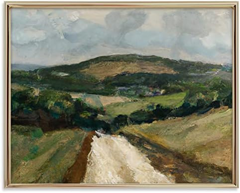 Vintage Landscape Wall Art - Antique Art Prints for Home Decor - Rustic Farm and Country Landscap... | Amazon (US)