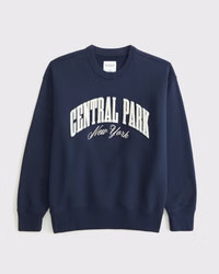 Women's New York Vintage Sunday Crew | Women's Tops | Abercrombie.com | Abercrombie & Fitch (US)