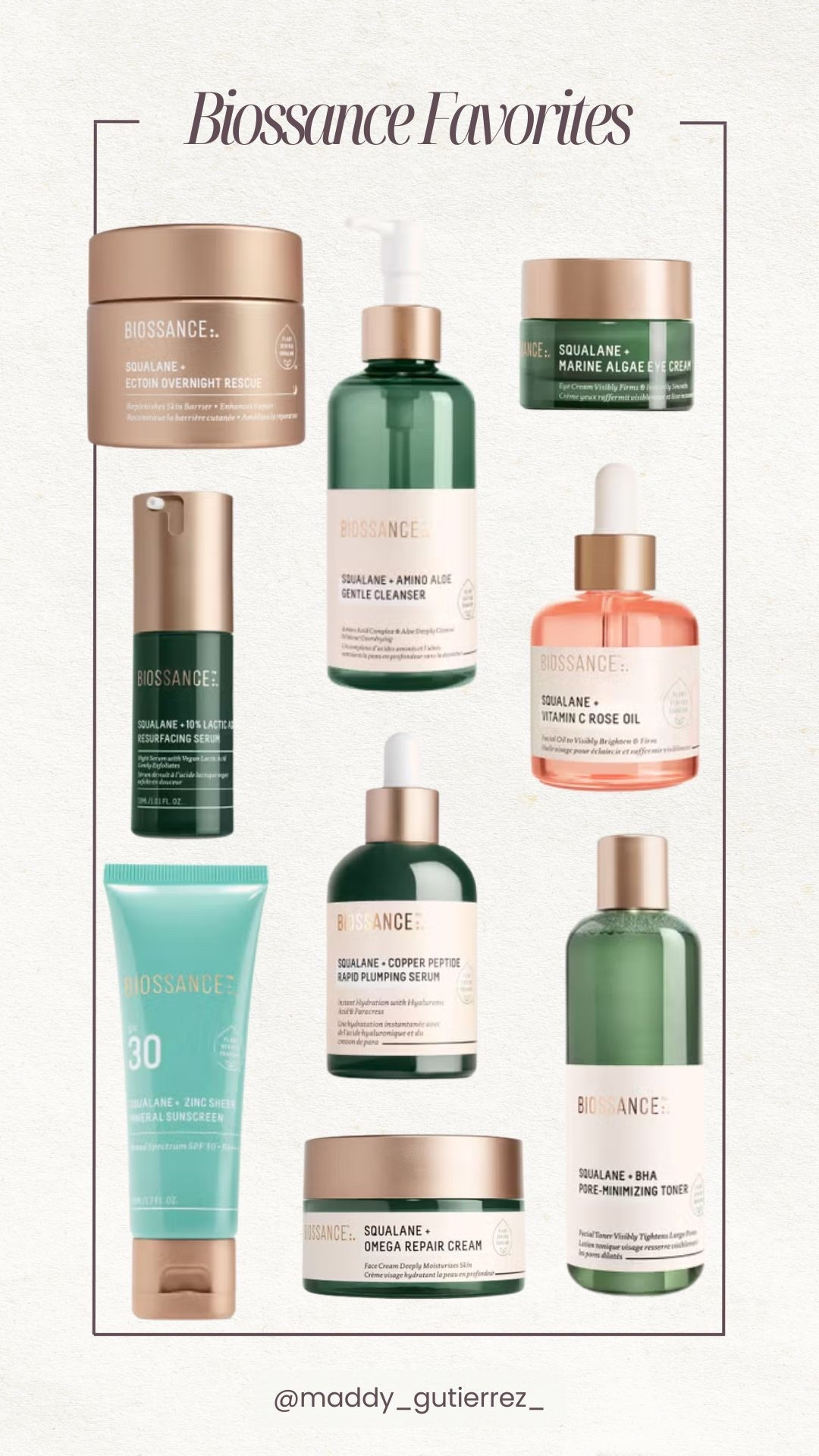 My top favorite Biossance products! With sensitive formulas and clean ingredients, these products have helped my skin look its best.

#LTKSeasonal #LTKBeauty