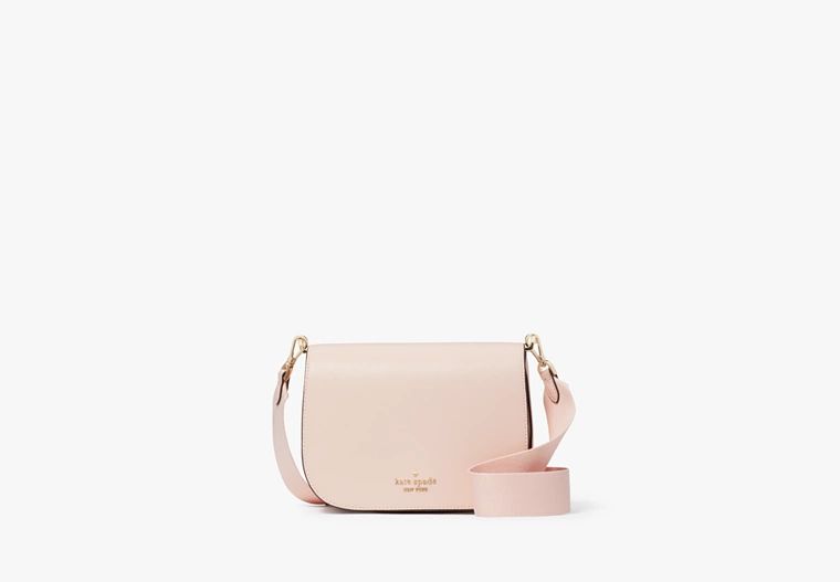 Madison Saffiano Leather Saddle Bag | Kate Spade Outlet