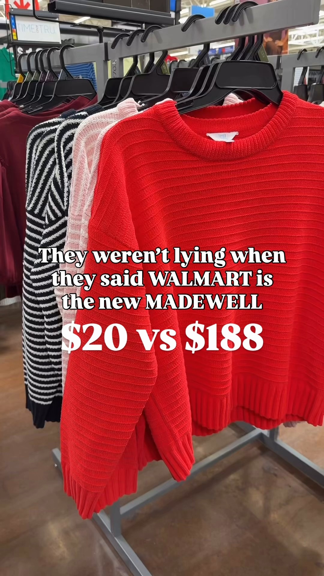 Walmart out here looking like Madewell!🤩

Size: XL / Normally a Small
Go up for perfect, oversized fit 

Jeans: size 4 / tts 