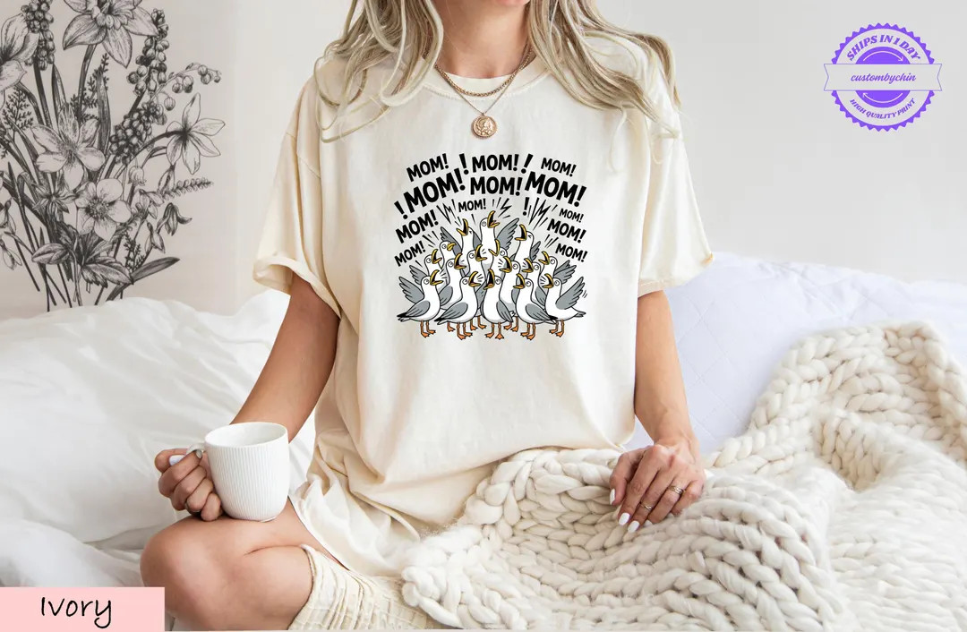 Disney Seagulls Mom Shirt, Comfort Colors Finding Nemo Seagulls, Disney Mother's Day Gift | Etsy (US)