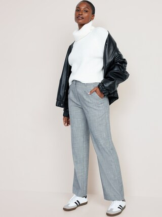 Cropped Shaker-Stitch Turtleneck Sweater for Women | Old Navy (US)