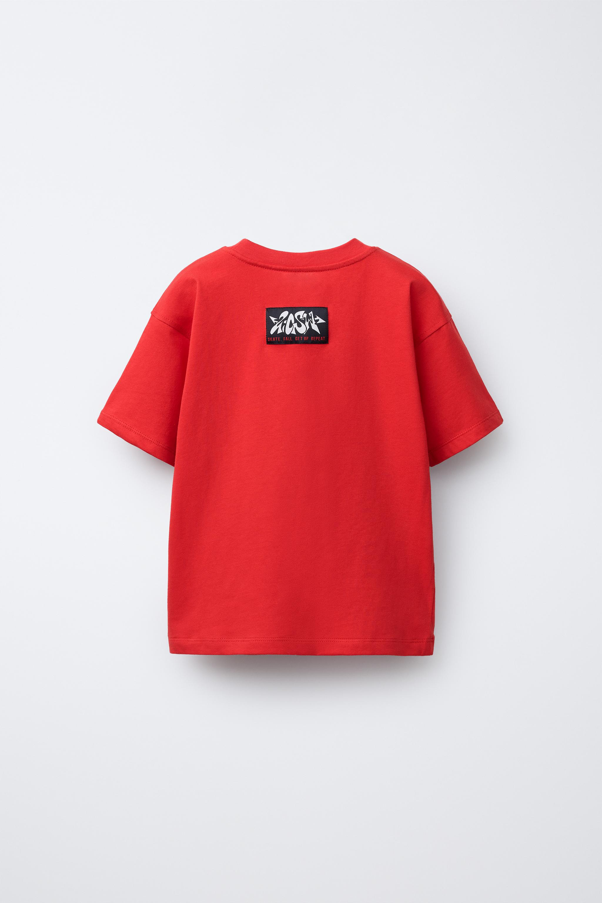 GRAFFITI PRINT T-SHIRT | Zara US