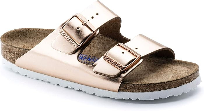 Birkenstock 95209139 Arizona Sfb W/Wht Cop Ltr 39 | Amazon (US)