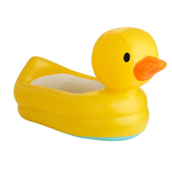 Munchkin White Hot Inflatable Duck Safety Baby Bath Tub | Target