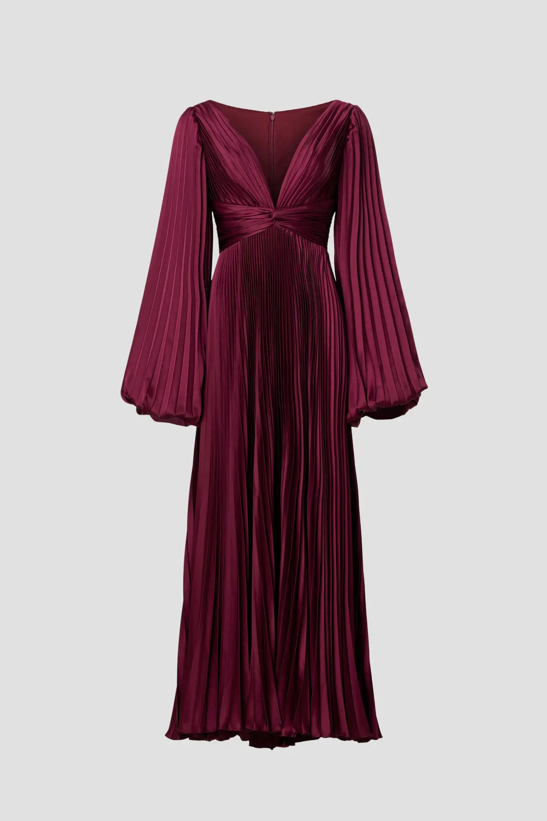 Pleated Charmeuse Gown | Rent the Runway