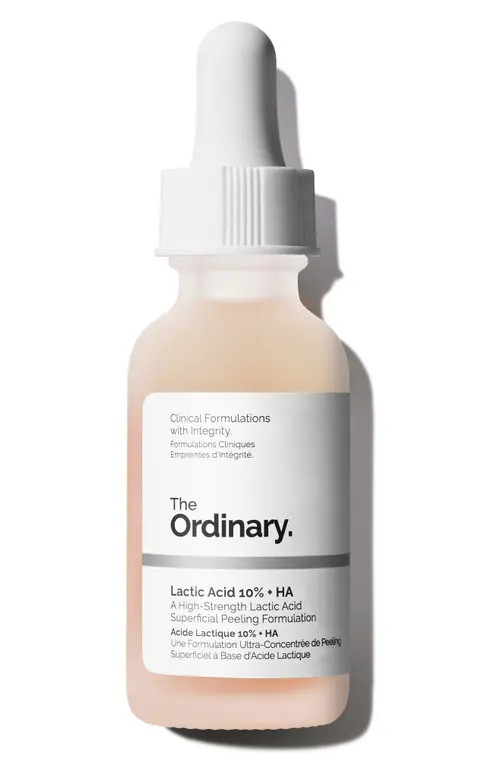 The Ordinary Lactic Acid 10% + HA 2% High-Strength Exfoliating Serum for Uneven Texture at Nordstrom | Nordstrom