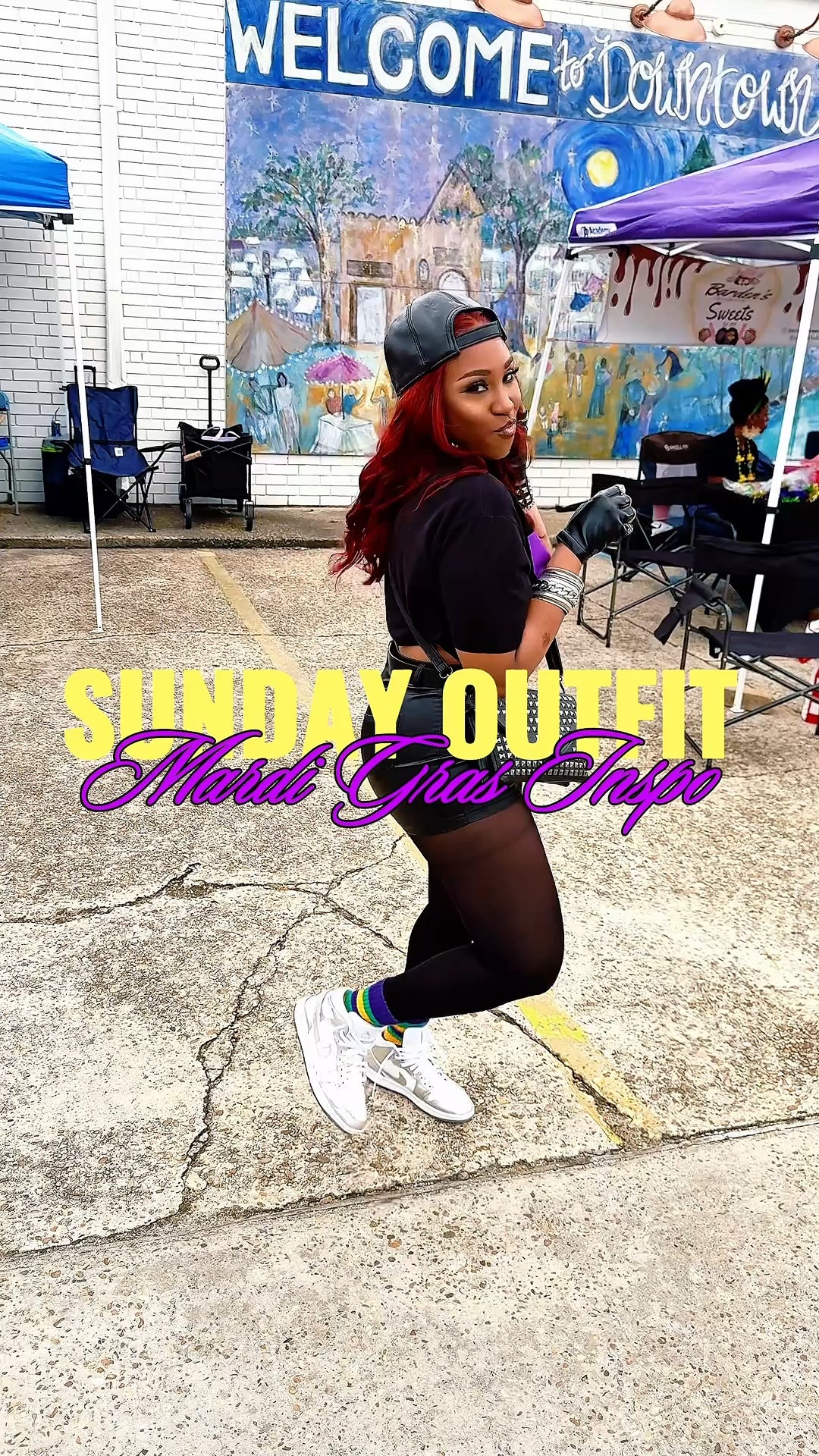 Louisiana favorite holiday🎭💜💃🏾🥥📿

#LTKSeasonal #LTKootd