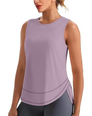 NIASHOT Workout Tank Tops for Women Lightweight Gym Clothes Quick Dry Moisture Wicking Activewear... | Amazon (US)