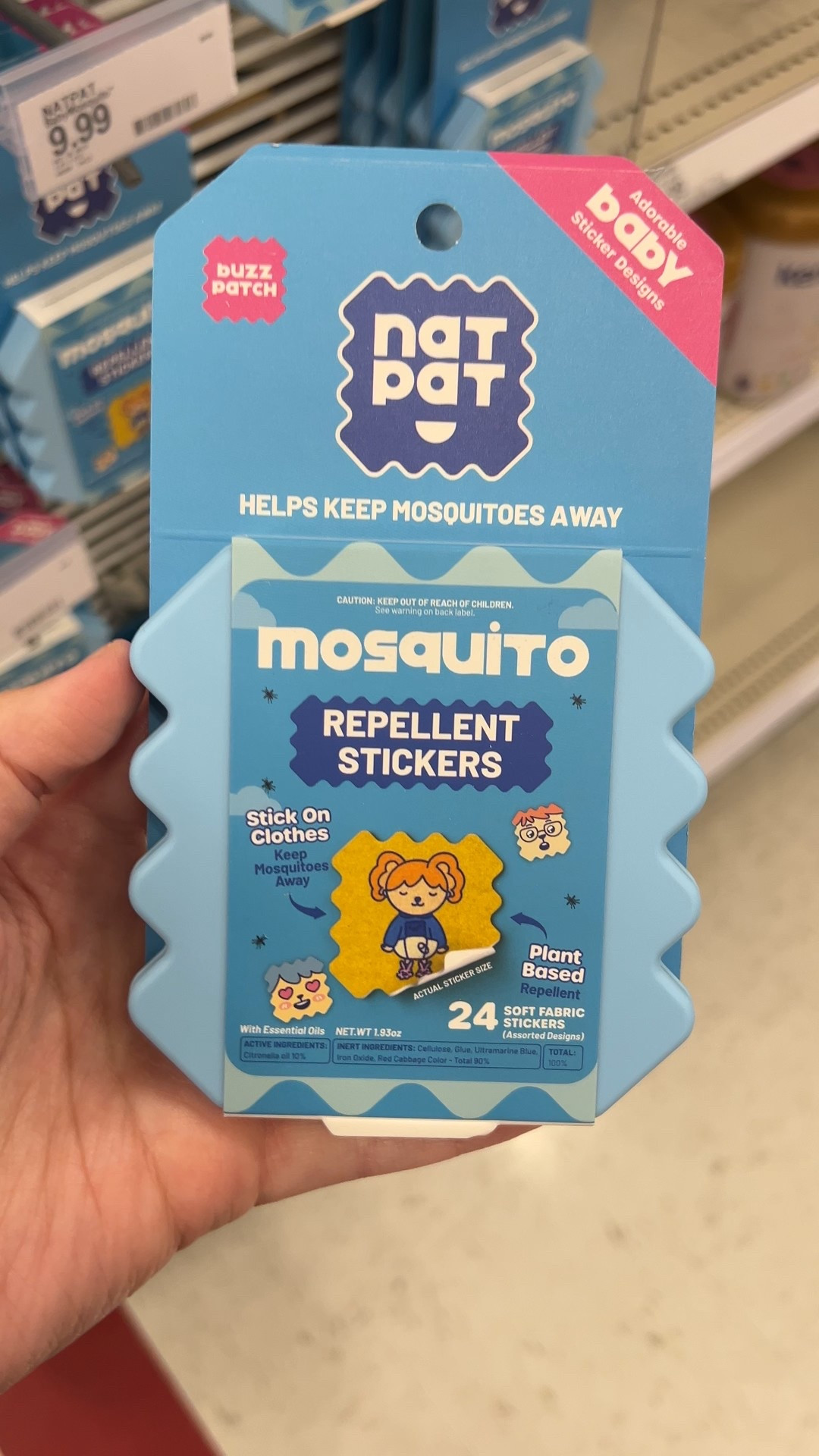 This is brilliant! Mosquito repellent stickers for your baby or toddler so they don’t get bug bites. I love that you don’t have to worry about stinky sprays on your baby, either. Just place a sticker on their shirt and enjoy the weather! Have you tried these?! 

#LTKBaby #LTKFamily #LTKFindsUnder50
