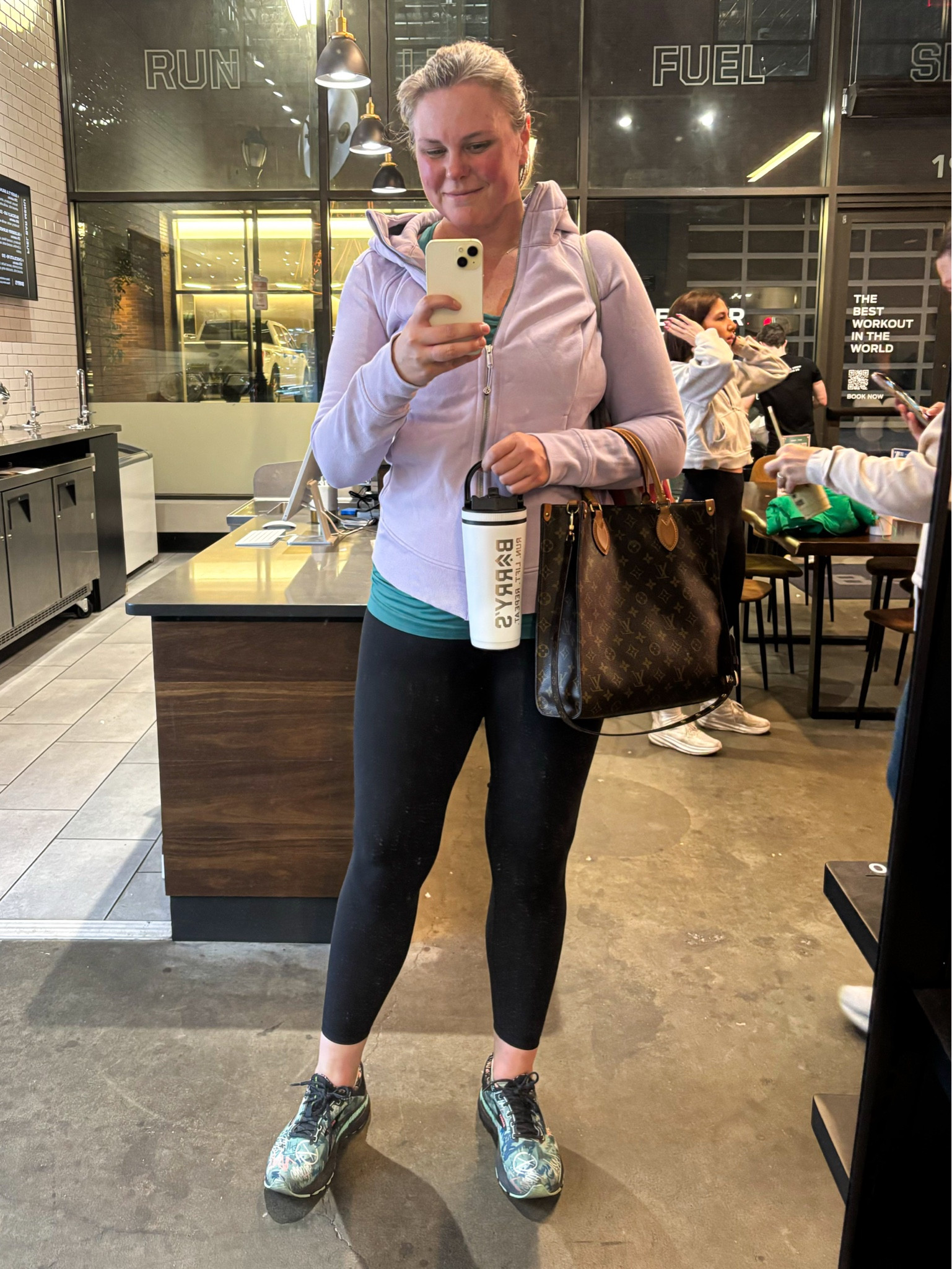 Today’s Barry’s sweatfit 💪🏻 

#LTKOver40 #LTKActive #LTKFitness