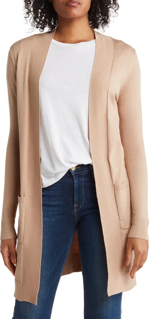 Hudson Mid Thigh Lightweight Cardigan | Nordstrom Rack