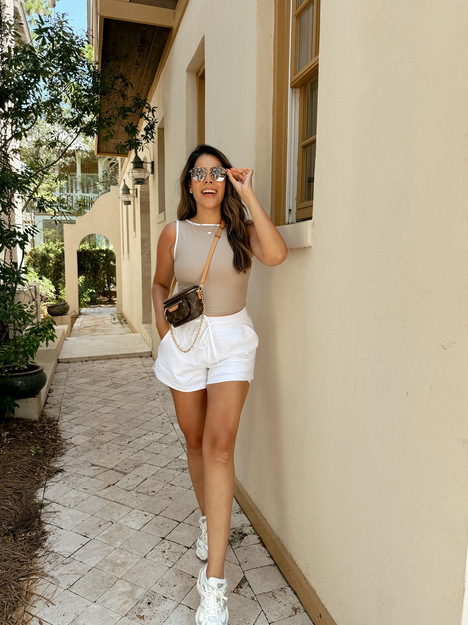 YPB currently 25% off! Wearing size medium in tank, large in shorts

#LTKSaleAlert #LTKActive #LTKSummerSales