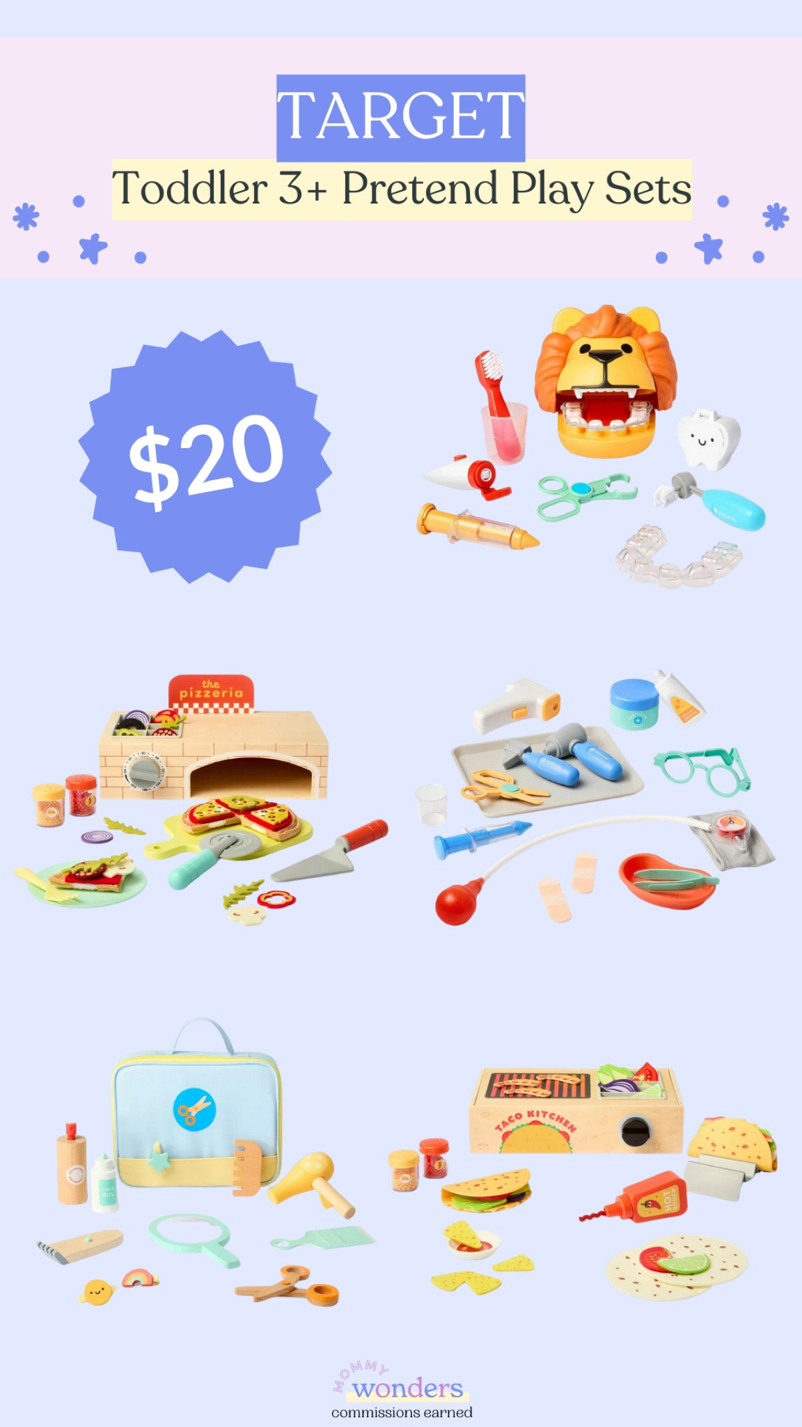 Target just got in new pretend play sets for toddlers 3+ that are great for sparking imaginations! 

#LTKFindsUnder50 #LTKBaby #LTKKids
