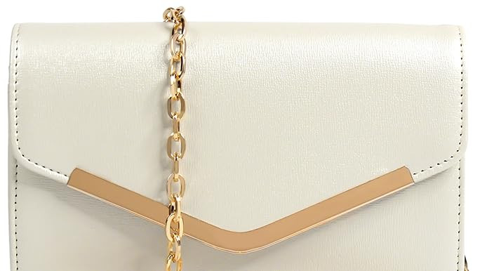 Autumnwell Clutch Purse Evening Bag for Women，Envelope Handbag With Detachable Chain for Wedding and | Amazon (US)