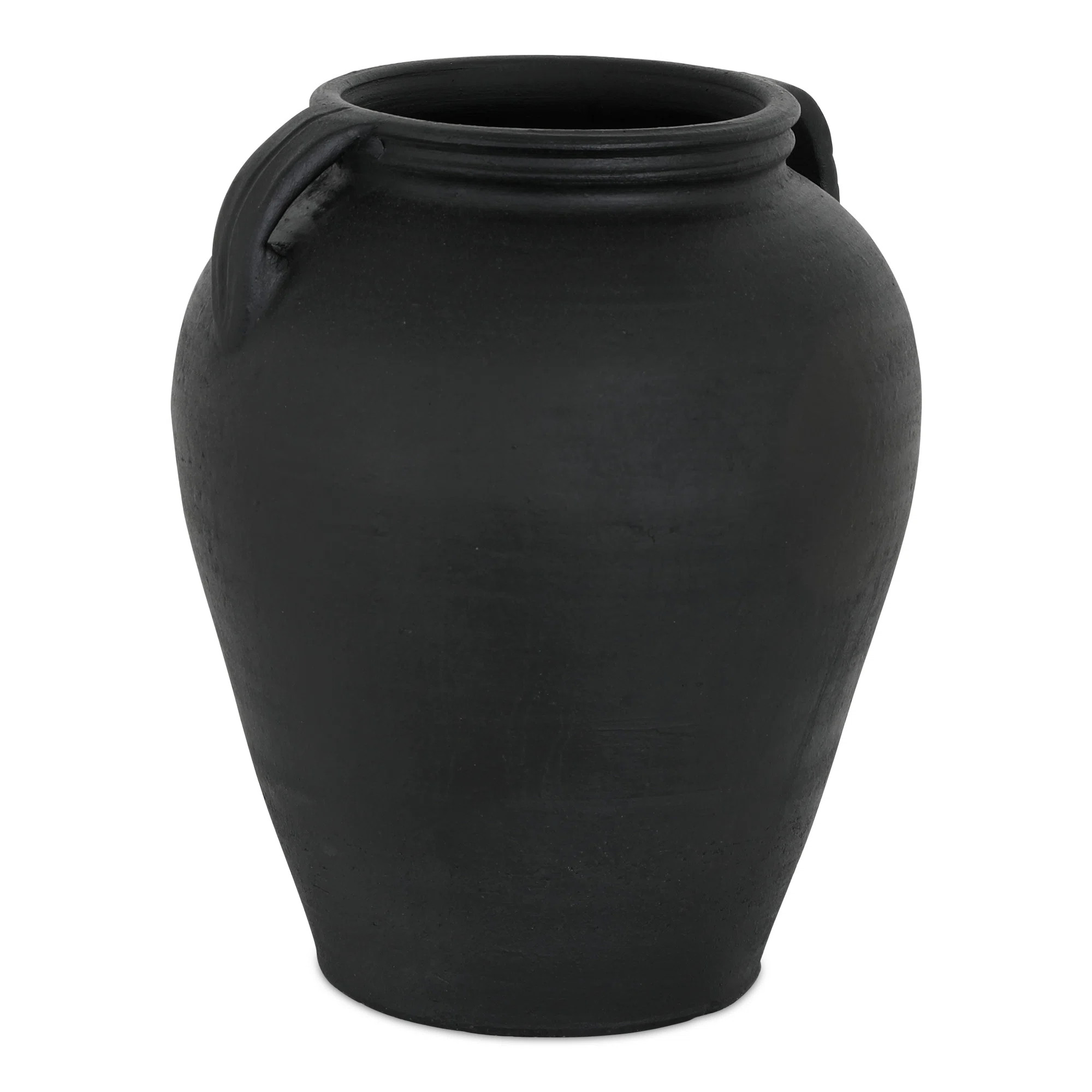 Jovi Vase Black Terracotta | Wayfair North America