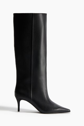 H & M - Knee-high boots - Black | H&M (UK, MY, IN, SG, PH, TW, HK)