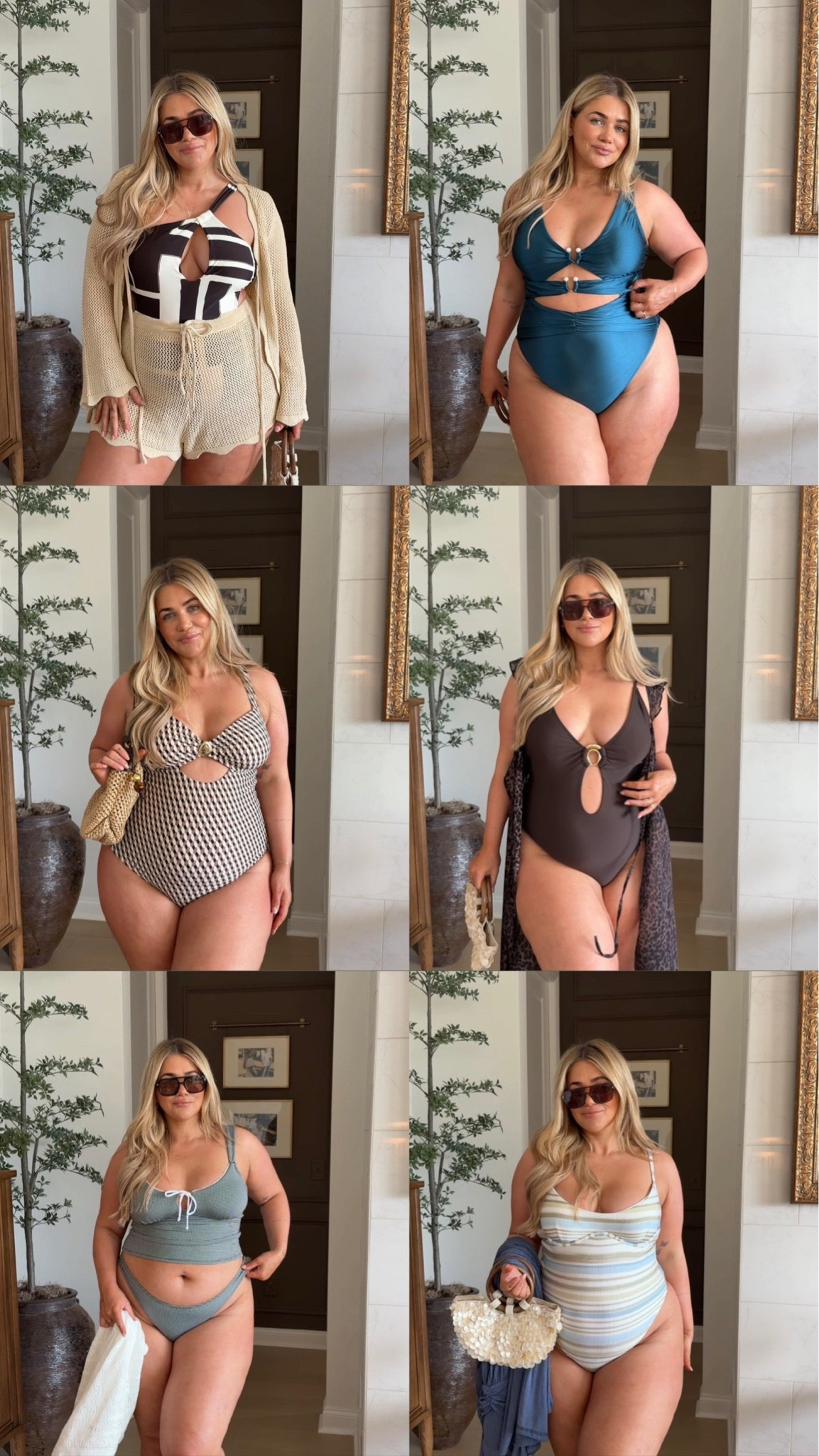 #CupshePartner @cupshe one piece haul 🌴🌞wearing a size XL!!  🤍 

Use codes: kelclight15 15% off over 70USD+ #cupshepartners #cupshe #Cupshexjojo