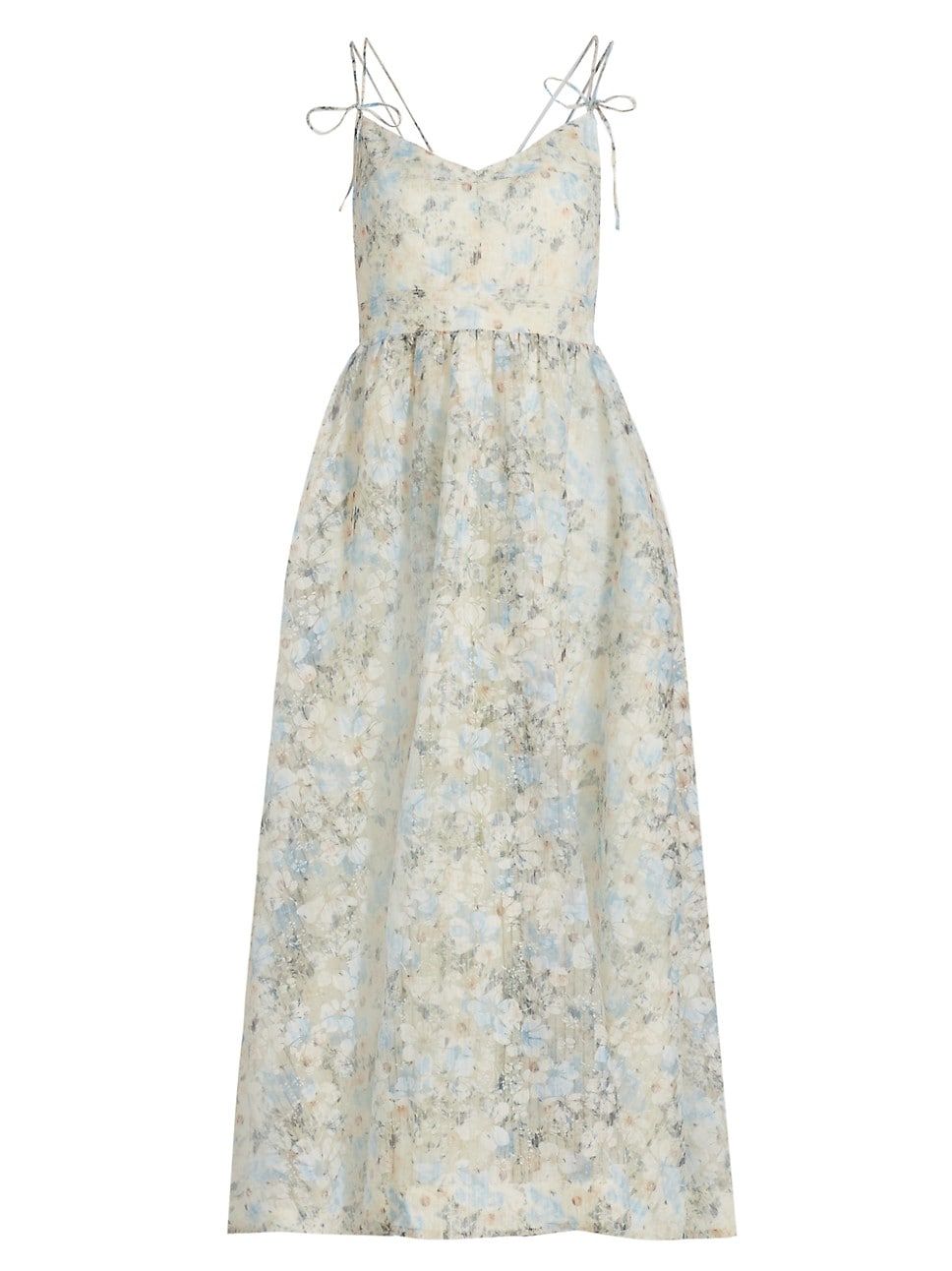 Tosca Floral Fit-&-Flare Dress | Saks Fifth Avenue