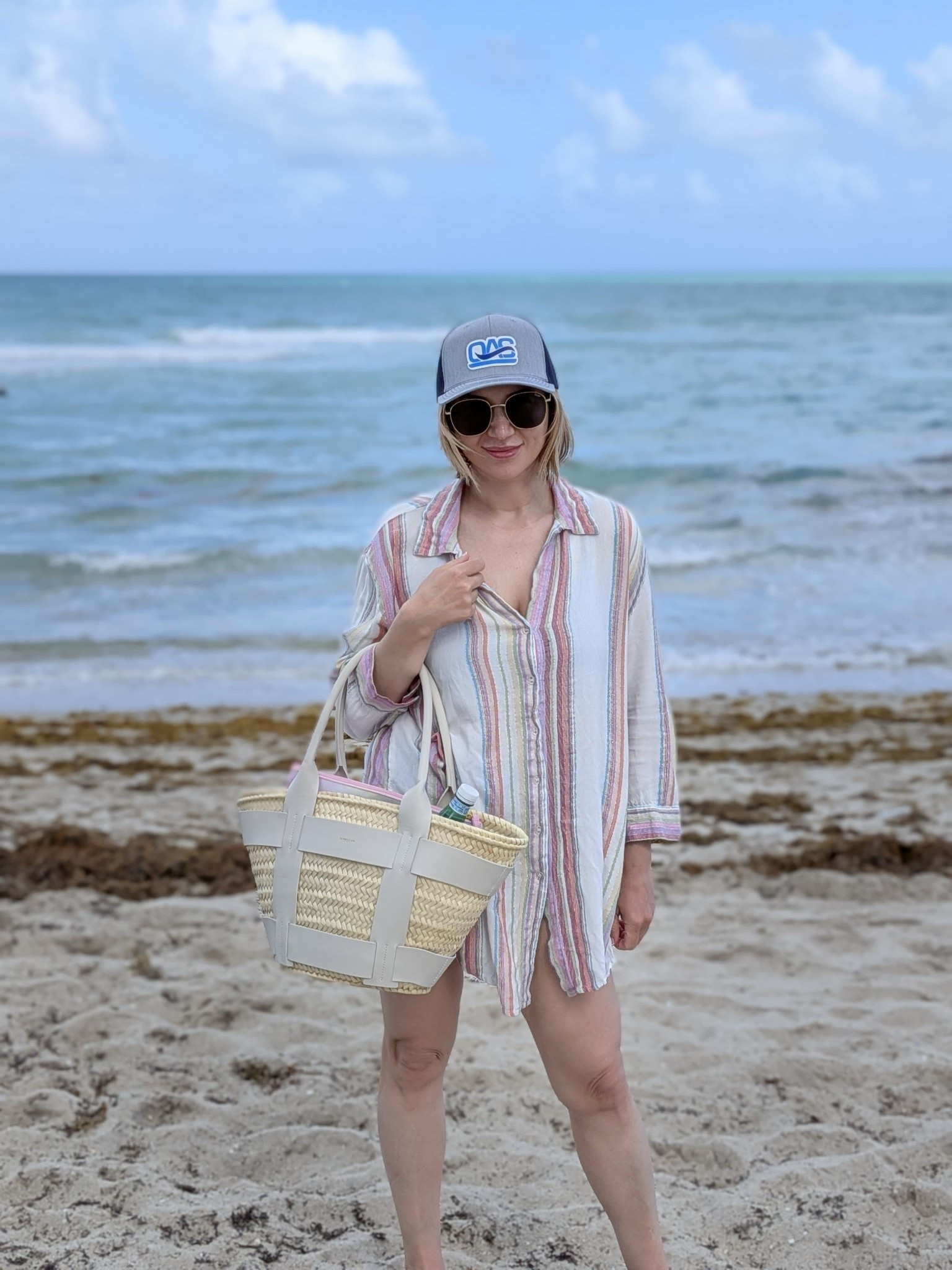 My gorgeous friend and a bag I helped her find for her spring vacation in Florida! This bag is handmade with astonishingly great quality! 

#LTKSeasonal