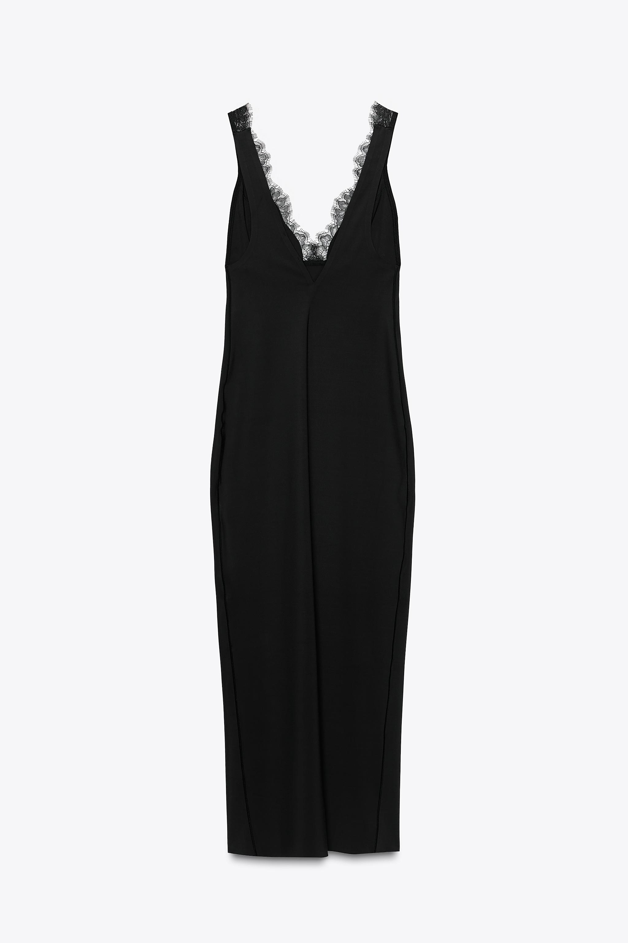 COMBINATION LACE DRESS | Zara US