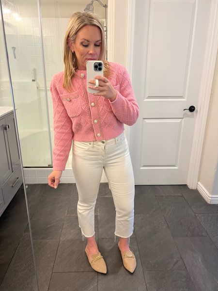 The cutest spring workwear look! This cardigan is super soft and far exceeded my expectations 

#LTKWorkwear #LTKStyleTip #LTKFindsUnder100